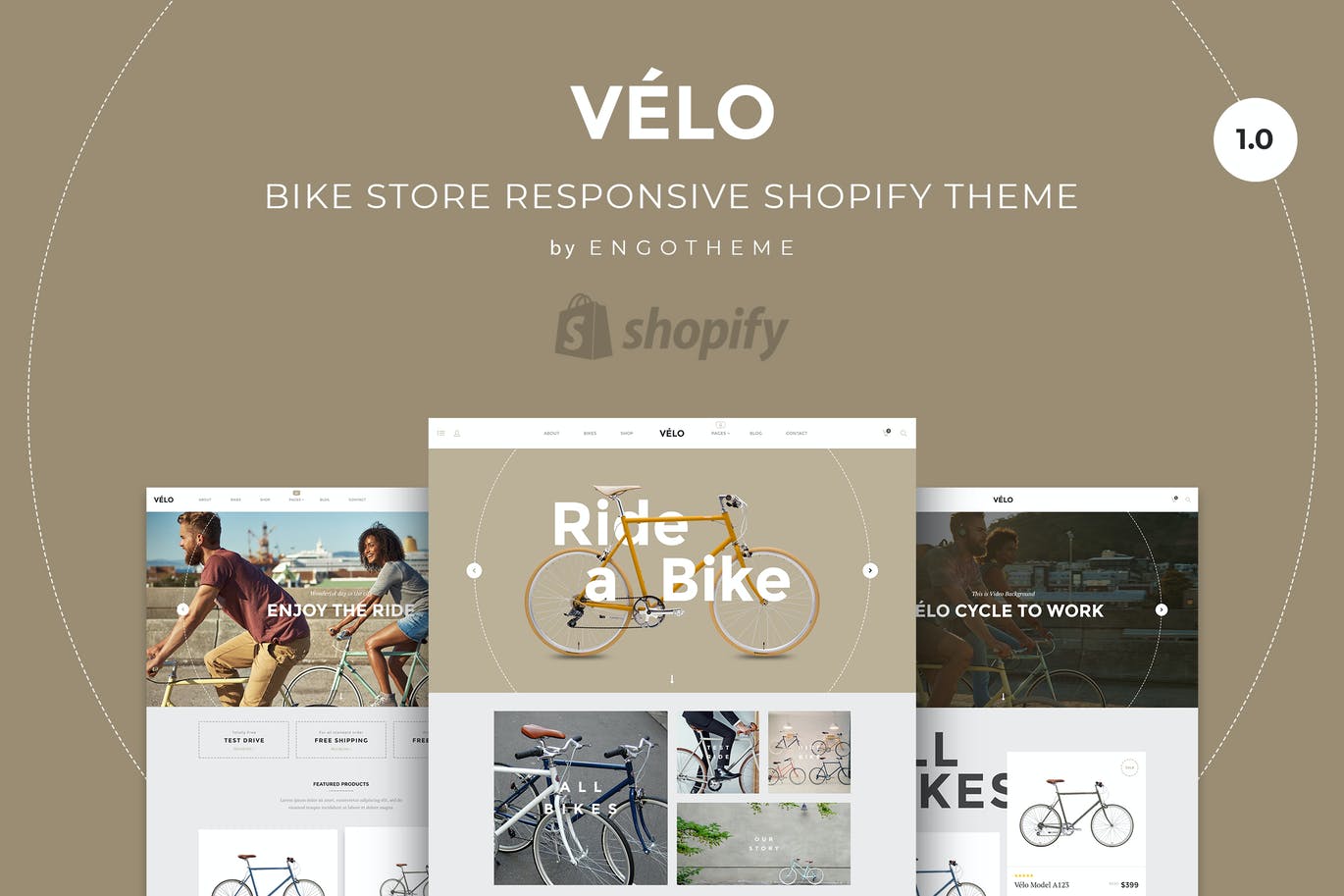 Velo | 自行车商店响应Shopify主题