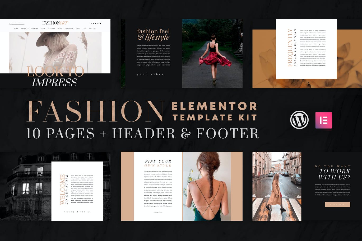 Fashion Art – WooCommerce Elementor Template Kit