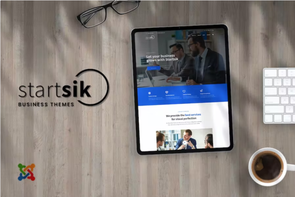 Startsik – 商业和咨询 Joomla 模板