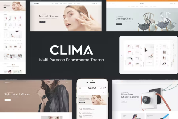 Clima – 响应式 OpenCart 主题