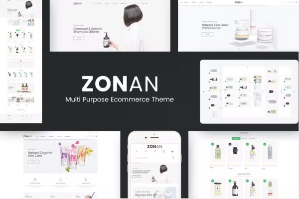 Zonan – 响应式 OpenCart 主题