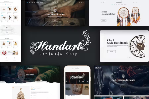 HandArt – 手工艺术家的 Opencart 3 主题