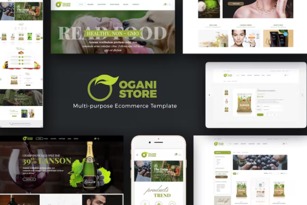 Ogani – 有机、食品、宠物 Opencart 主题