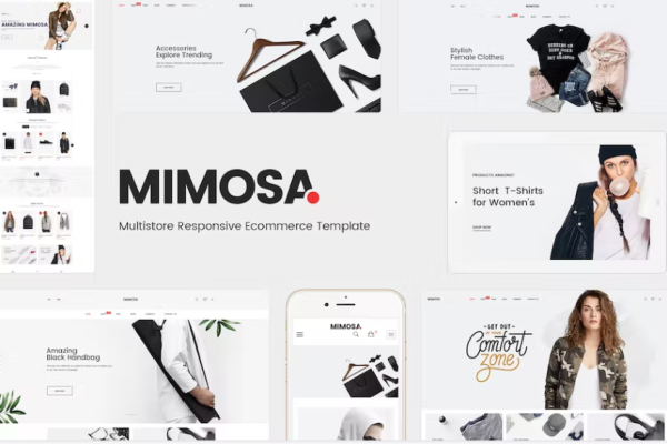 Mimosa – 响应式时尚 Opencart 3 主题