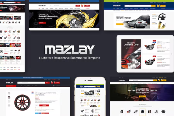 Mazlay – 汽车配件 Prestashop 主题