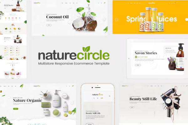 NatureCircle – 有机响应 PrestaShop 主题