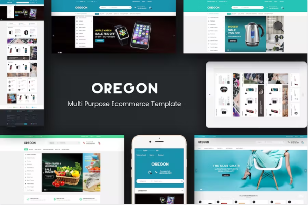 Oregon – 响应式 Prestashop 主题