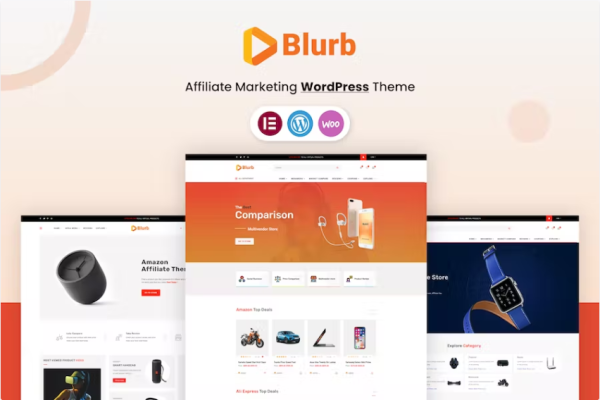 Blurb – 联盟营销 WordPress 主题