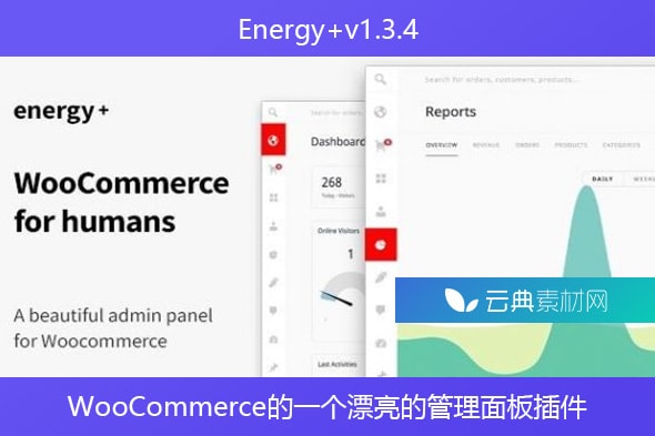 Energy+v1.3.4 – WooCommerce的一个漂亮的管理面板插件