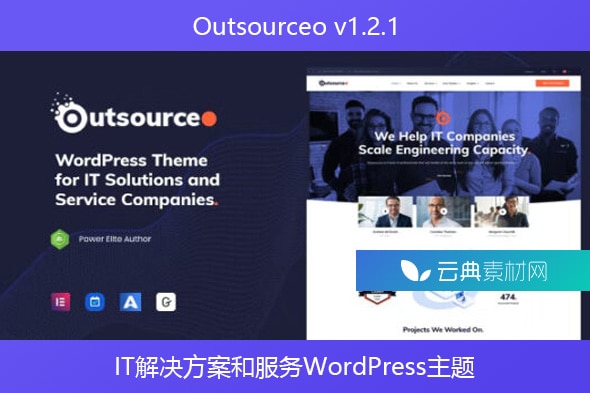 Outsourceo v1.2.1 – IT解决方案和服务WordPress主题