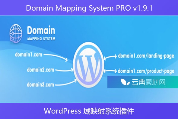 Domain Mapping System PRO v1.9.1 – WordPress 域映射系统插件