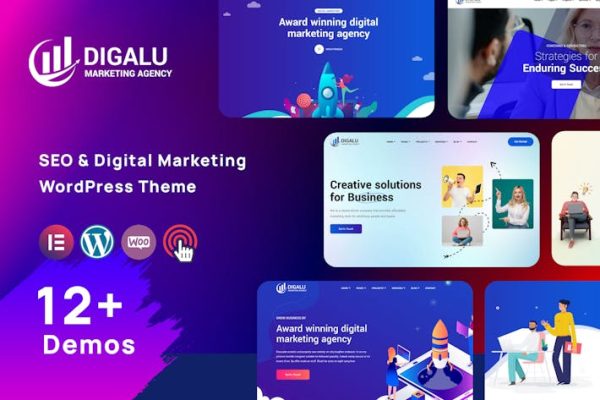 Digalu-SEO与数字营销WordPress Digalu – SEO & Digital Marketing WordPress 云典WordPress主题