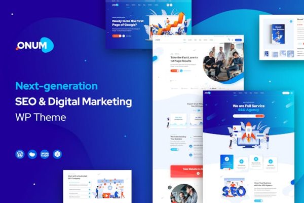 Onum—SEO & Marketing Elementor WordPress主题 Onum – SEO & Marketing Elementor WordPress Theme 云典WordPress主题