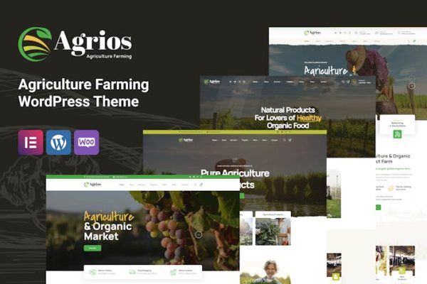 农业—农业农业WordPress主题 Agrios – Agriculture Farming WordPress Theme 云典WordPress主题
