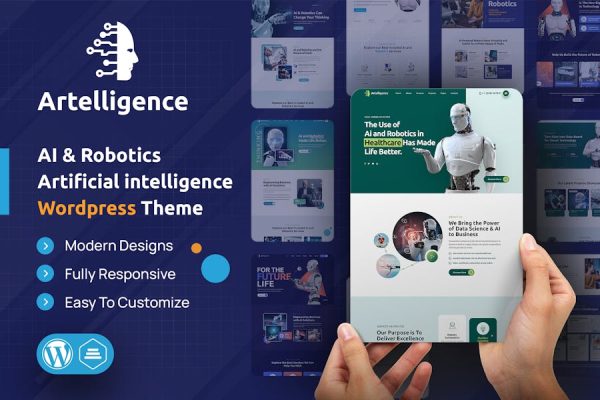 阿特力|AI & Robotics WordPress主题 Artelligence | AI & Robotics WordPress Theme 云典WordPress主题
