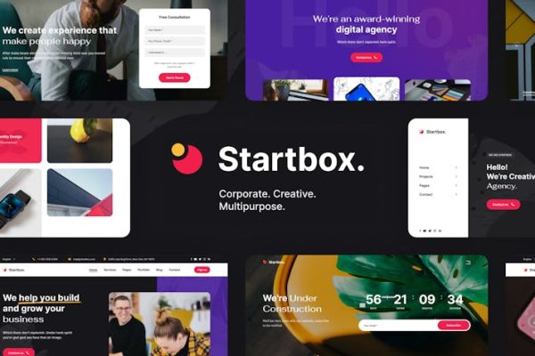 Startbox-多用途企业WordPress主题 Startbox – Multipurpose Corporate WordPress Theme 云典WordPress主题
