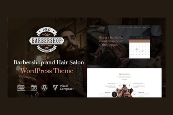 理发店|wordpress主题 Barbershop | WordPress Theme 云典WordPress主题