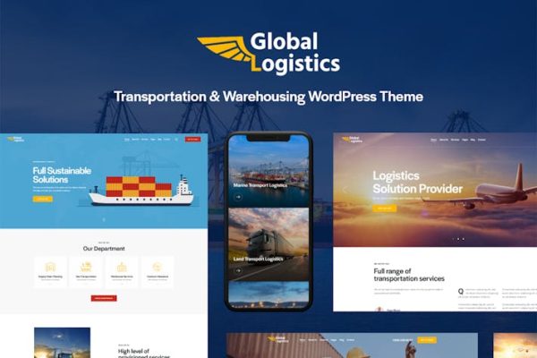 全球物流 Global Logistics 云典WordPress主题
