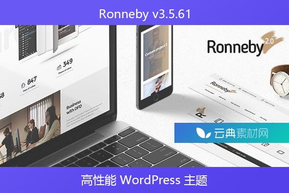 Ronneby v3.5.61 – 高性能 WordPress 主题