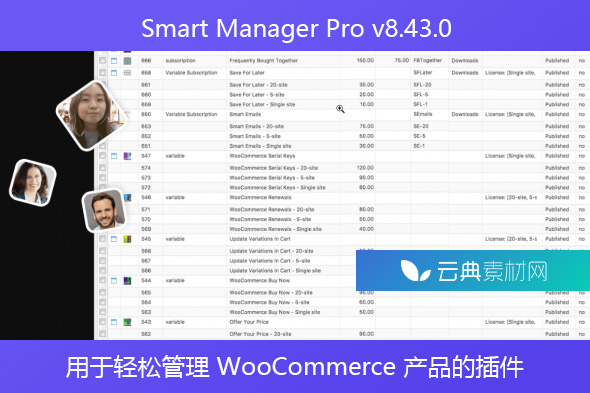 Smart Manager Pro v8.43.0 – 用于轻松管理 WooCommerce 产品的插件