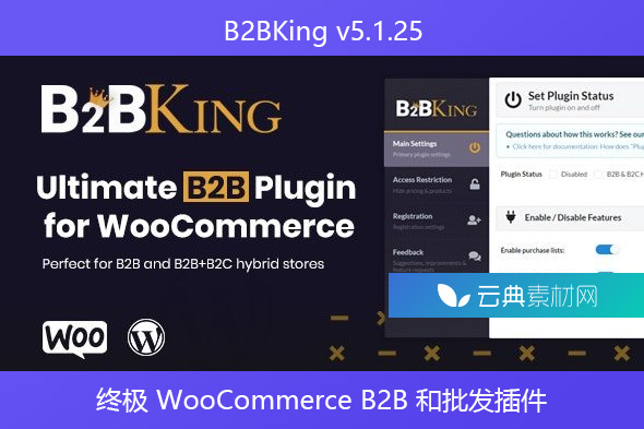 B2BKing v5.1.25 – 终极 WooCommerce B2B 和批发插件