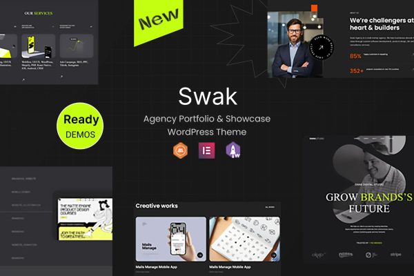 Swak – 机构组合与展示 WordPress 主题