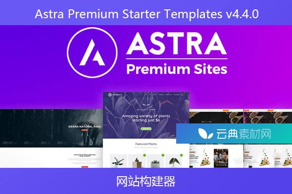 Astra Premium Starter Templates v4.4.0-网站构建器