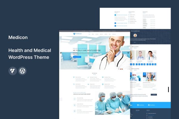 Medicon – 健康和医疗 WordPress 主题