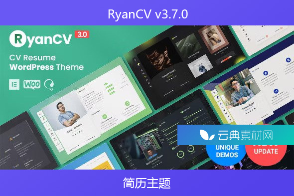 RyanCV v3.7.0 – 简历主题