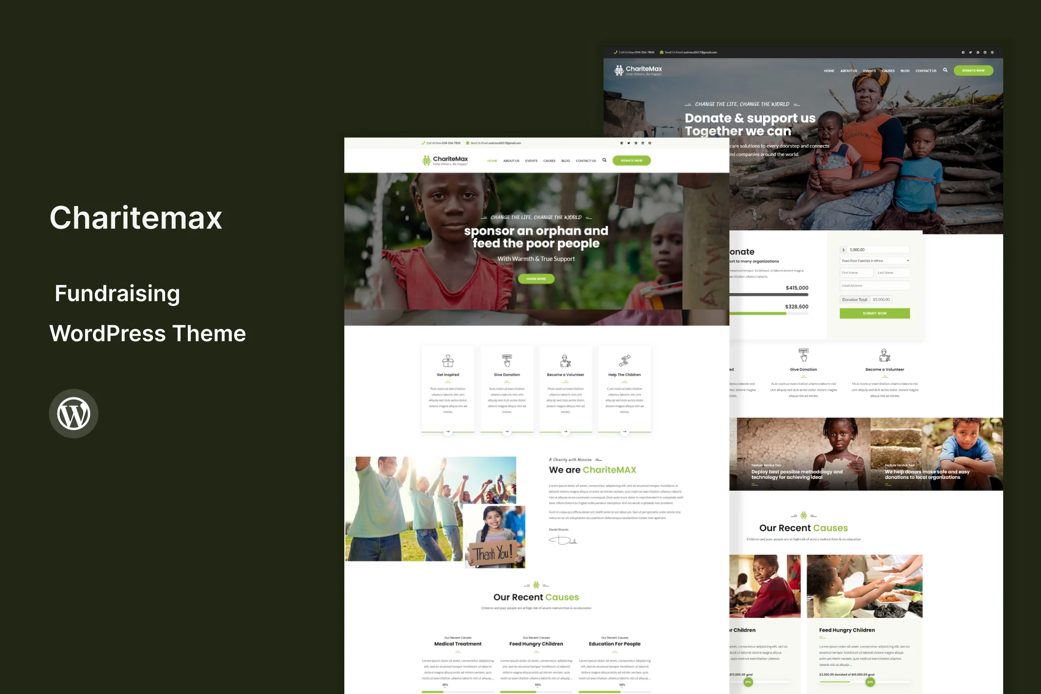 Charitemax-筹款 WordPress 主题