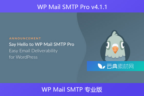 WP Mail SMTP Pro v4.1.1 – WP Mail SMTP 专业版