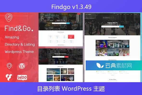 Findgo v1.3.49 – 目录列表 WordPress 主题