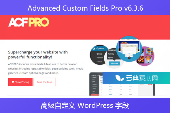 Advanced Custom Fields Pro v6.3.6 – 高级自定义 WordPress 字段