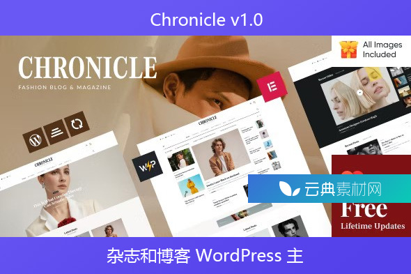 Chronicle v1.0 – 杂志和博客 WordPress 主题