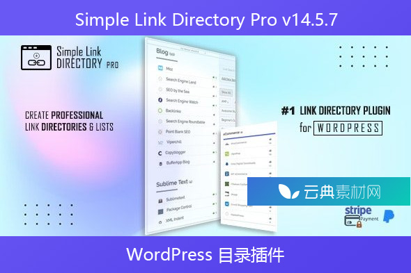 Simple Link Directory Pro v14.5.7- WordPress 目录插件