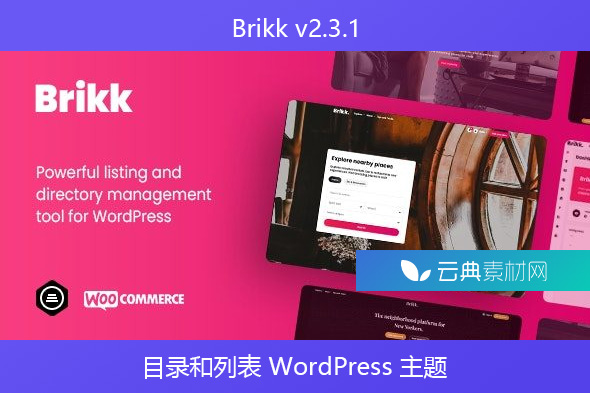 Brikk v2.3.1 – 目录和列表 WordPress 主题