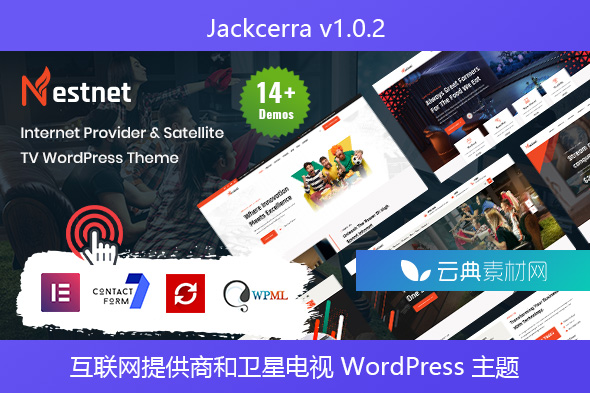 Nestnet v1.0.0 – 互联网提供商和卫星电视 WordPress 主题