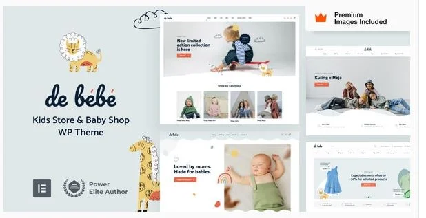 Debebe – 儿童时尚电子商务 WordPress 主题